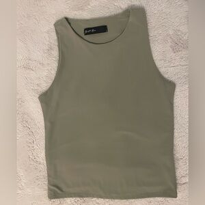 Green Smooth Tank Top